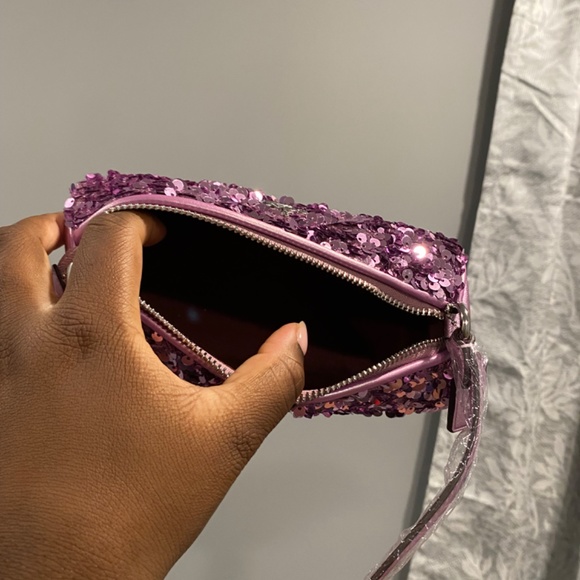 Coach | Nolita Barrel Bag | Lilac Sequins - Picture 3 of 7